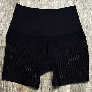 Alo “Seamless High-Waist Limitless Open Air Short”